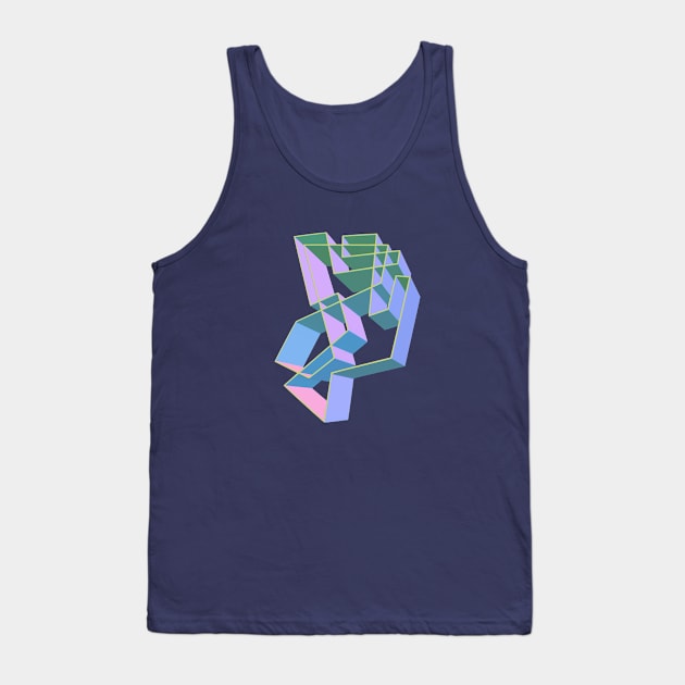 Angular Shapes Tank Top by AKdesign